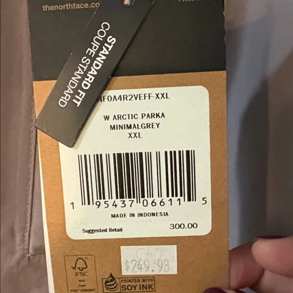 The North Face Women's Lavender/ Grey Ski Jacket! NWT! - Picture 4 of 7